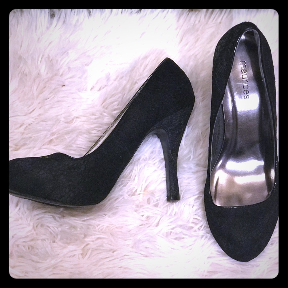 Lace heels